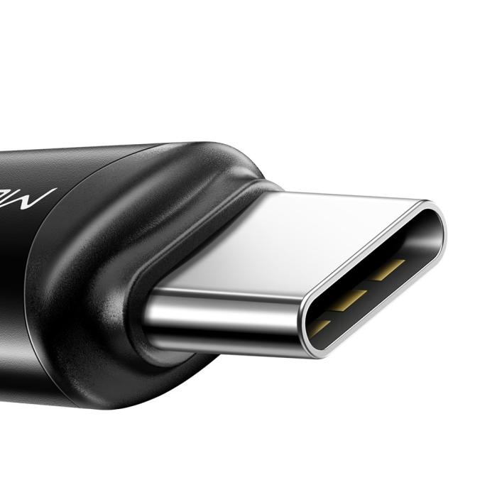 Bild 2, Mcdodo Lightning Hona - USB-C Hane Adapter Svart