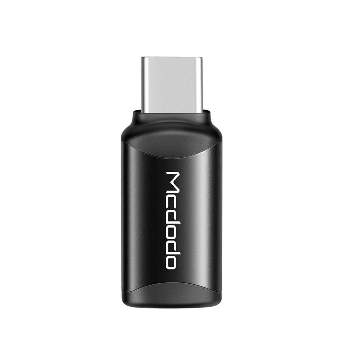 Bild 3, Mcdodo Lightning Hona - USB-C Hane Adapter Svart