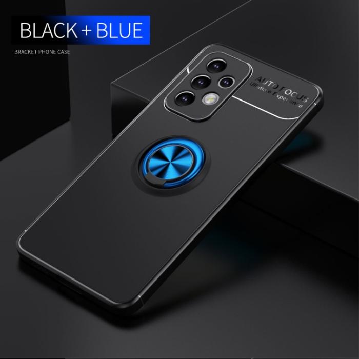 Bild 2, Samsung Galaxy A33 5G Skal Ring Svart/Blå