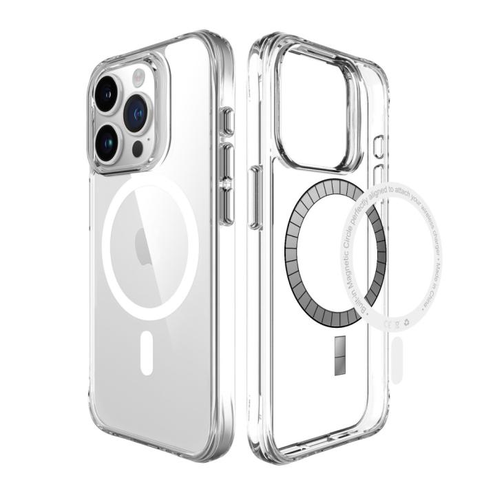 Bild 3, iPhone 16 Pro Skal MagSafe Transparent