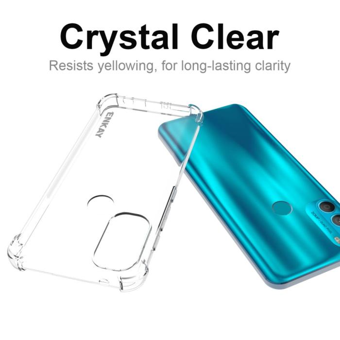 Bild 5, ENKAY Motorola Moto G71 Skal Shockproof TPU Transparent