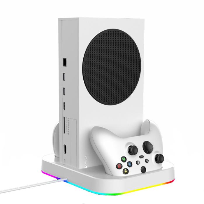 Bild 2, iPega Xbox Series S LED Laddningsstation Med Kylare
