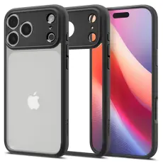 Spigen iPhone 17 Pro Skal Ultra Hybrid Matt Svart