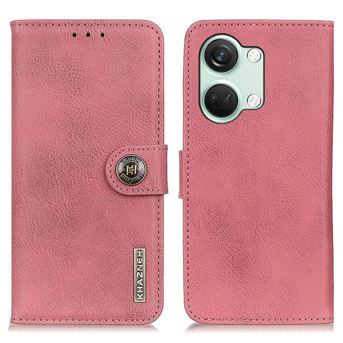 Bild 1, KHAZNEH OnePlus Nord 3 5G Fodral Läder Rosa