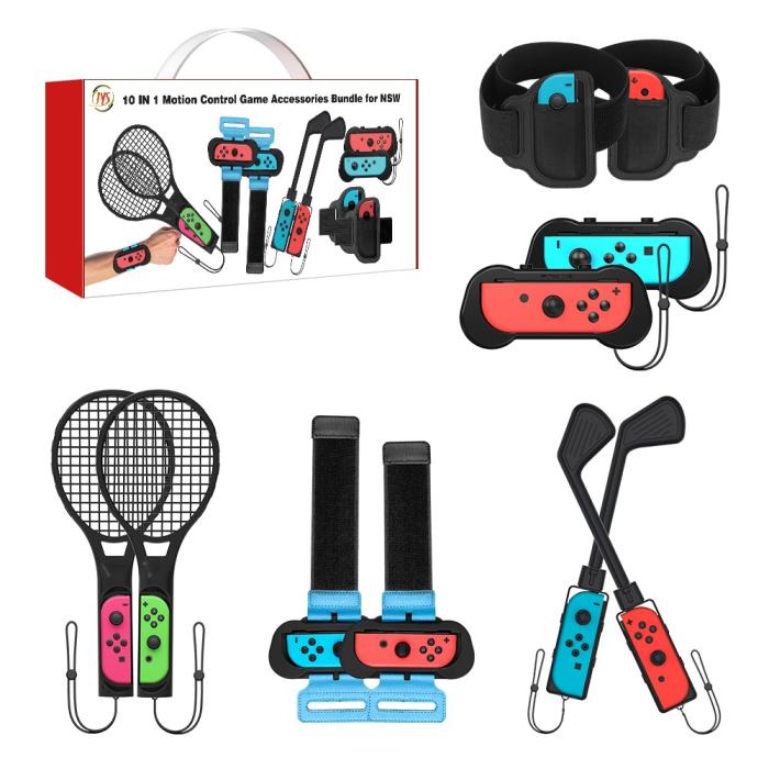 Bild 1, JYS 10in1 Hållare / Speltillbehör För Nintendo Switch