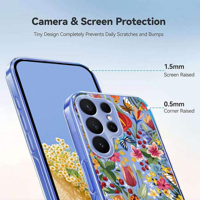 Bild 4, Samsung Galaxy S26 Ultra Skal Med Tryck Blommor