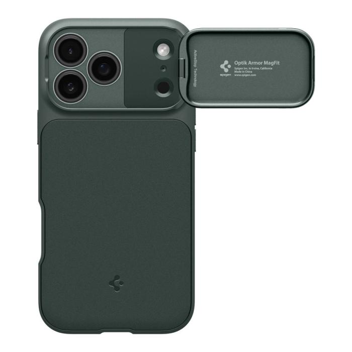 Bild 2, Spigen iPhone 18 Pro / 17 Pro Skal Optik Armor Mag MagSafe