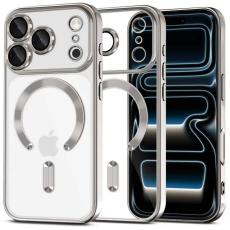 Tech-Protect iPhone 17 Pro Max Skal MagSafe MagFlex Shiny Silver