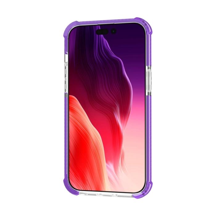Bild 3, iPhone 15 Pro Skal Shockproof Akryl/TPU Lila