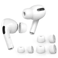 AHASTYLE AirPods Pro 2/AirPods Pro 3-PACK &Ouml;ronpluggar Vit