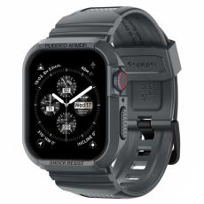 Spigen Apple Watch 44/45 mm Skal/Armband Rugged Armor 'Pro' Gr&aring;