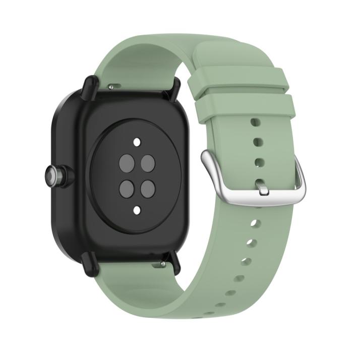 Bild 1, Silikon Armband För Smartwatch (20 mm) - Grön