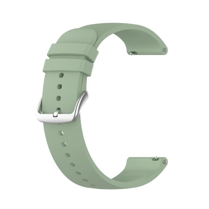 Bild 3, Silikon Armband För Smartwatch (20 mm) - Grön