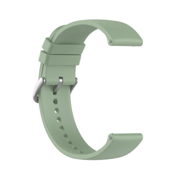 Bild 4, Silikon Armband För Smartwatch (20 mm) - Grön