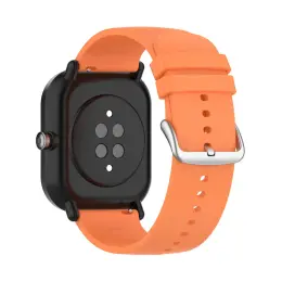 Silikon Armband För Smartwatch (20 mm) - Peach