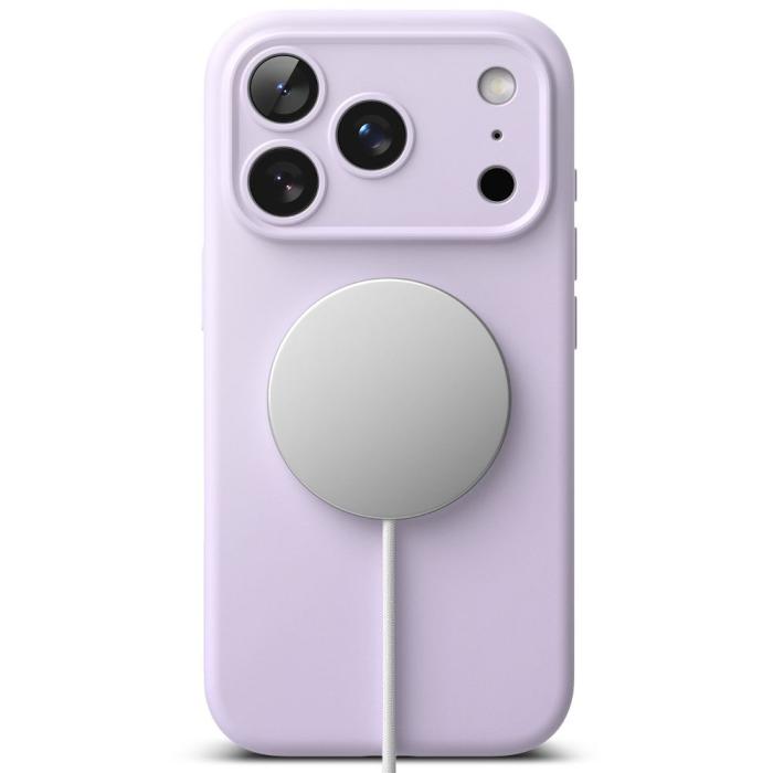 Bild 5, Ringke iPhone 17 Pro Skal MagSafe Silikon Lila