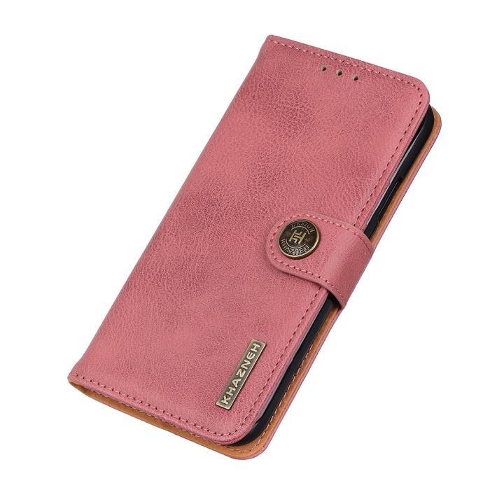 Bild 6, KHAZNEH OnePlus Nord CE 2 5G Fodral Läder Rosa