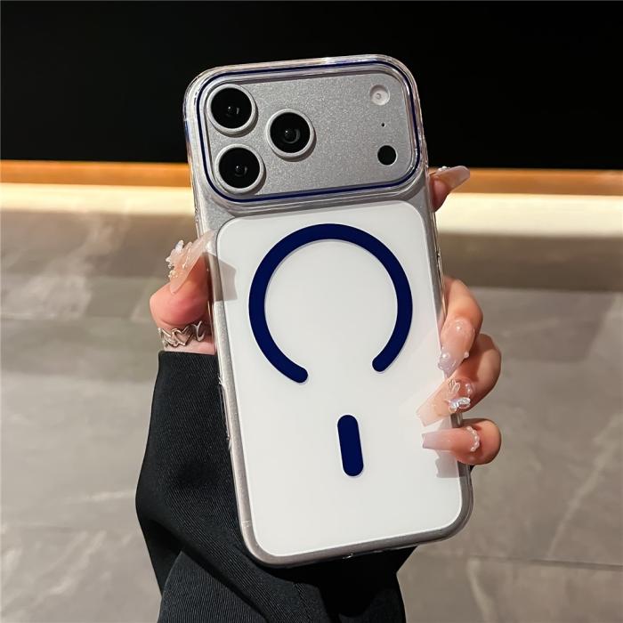Bild 2, iPhone 18 Pro / 17 Pro Pro Skal MagSafe Transparent/Blå