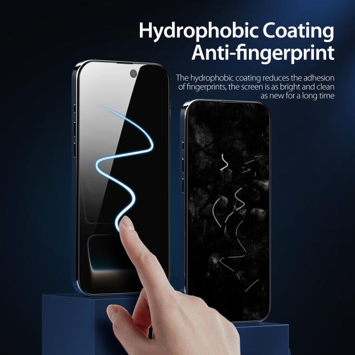 Bild 5, DUX DUCIS iPhone 18 Pro Max Skärmskydd Privacy Härdat Glas
