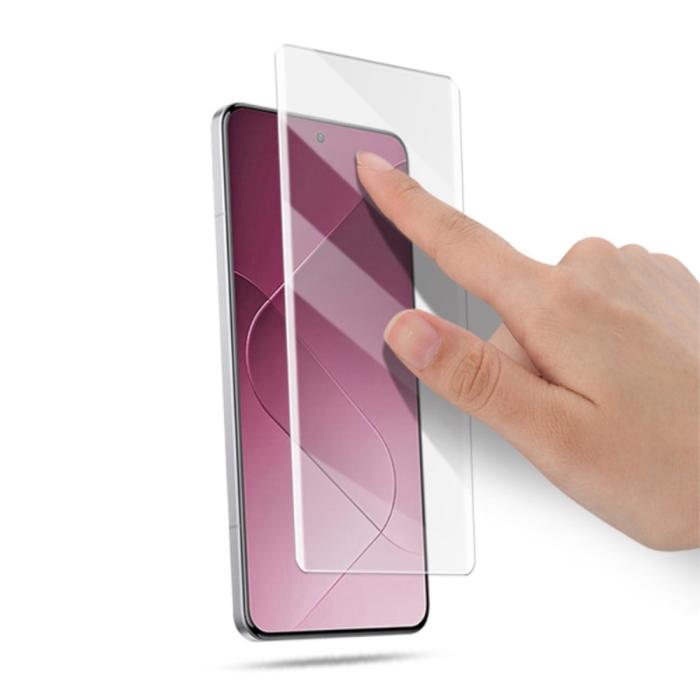 Bild 4, AMORUS Xiaomi 14 Ultra Skärmskydd UV Härdat Glas