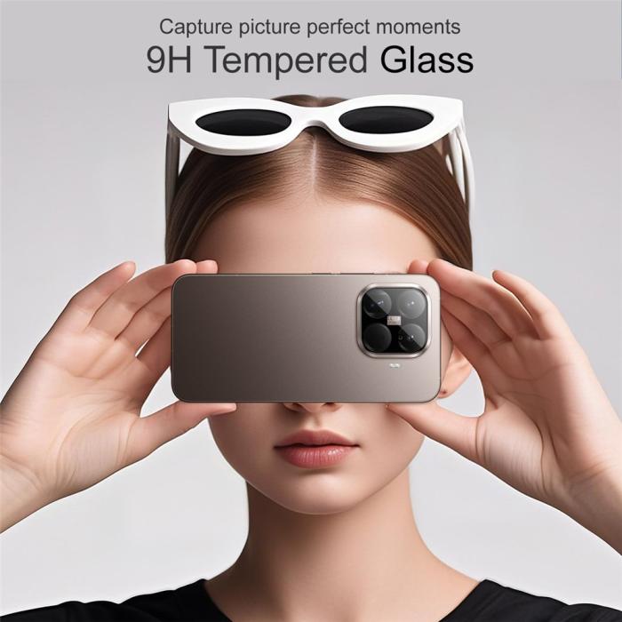 Bild 3, IMAK Xiaomi 15T Pro Linsskydd Härdat Glas Svart