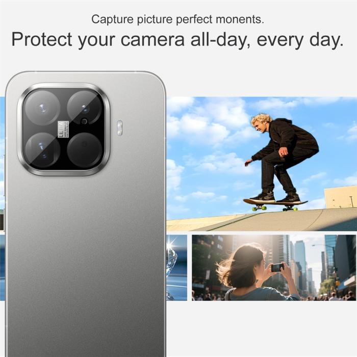 Bild 5, IMAK Xiaomi 15T Pro Linsskydd Härdat Glas Svart