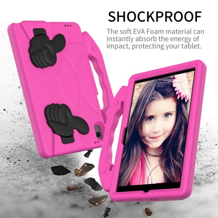 Bild 3, Samsung Galaxy Tab A8 10.5 2021 / A7 10.4 Skal Shockproof EVA Rosa