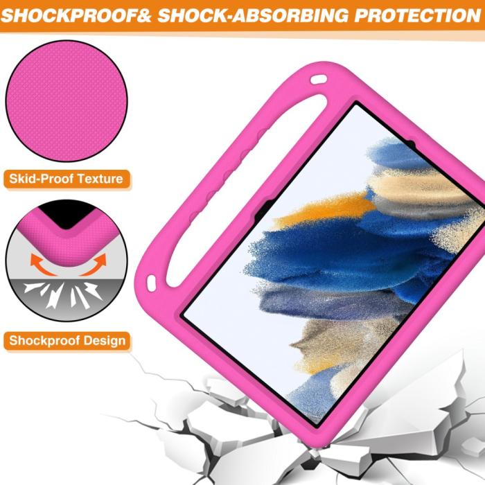 Bild 5, Samsung Galaxy Tab A9 Plus Skal EVA Kickstand Rosa