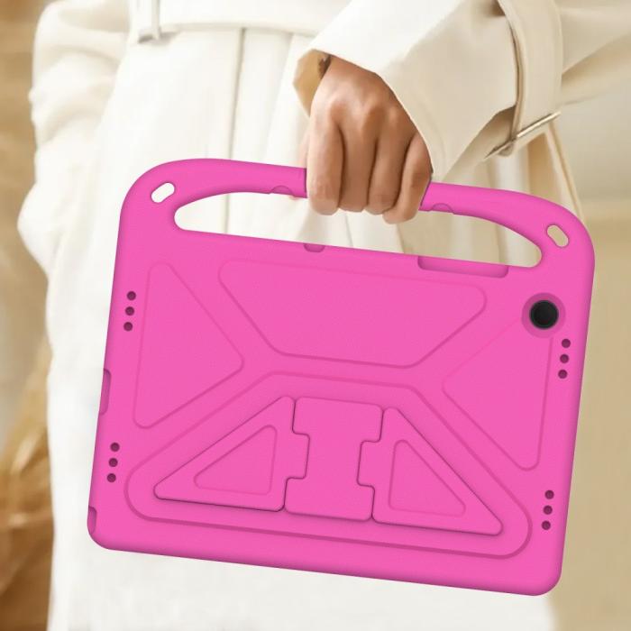 Bild 6, Samsung Galaxy Tab A9 Plus Skal EVA Kickstand Rosa