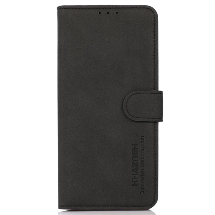 Bild 6, KHAZNEH Galaxy A35 5G Fodral Matt Läder Svart