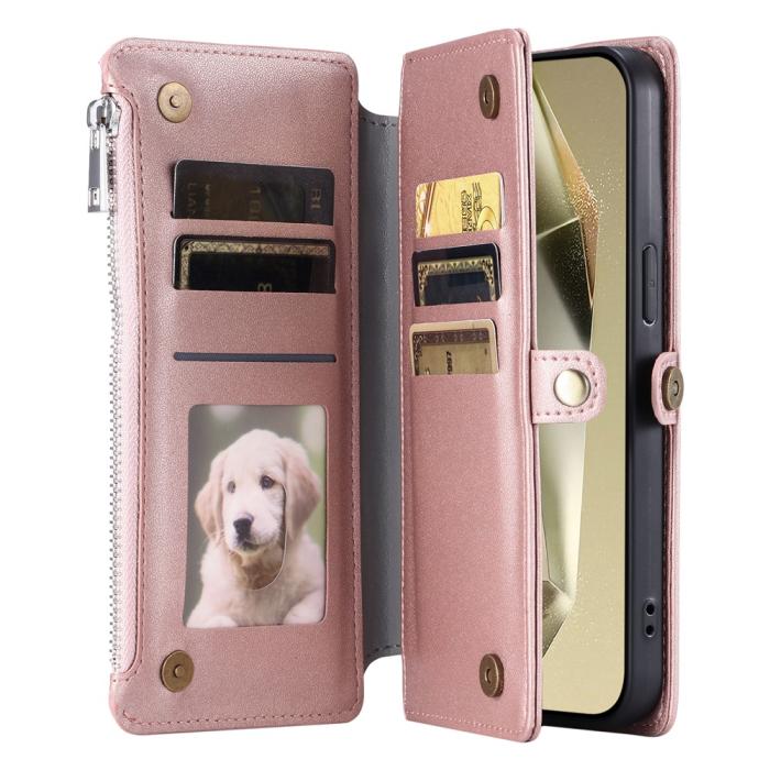 Bild 3, Samsung Galaxy A27 Fodral Multifunktionellt Roséguld