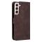 Samsung Galaxy S22 Fodral Skin Touch Brun