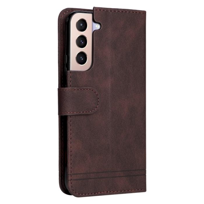 Bild 3, Samsung Galaxy S22 Fodral Skin Touch Brun