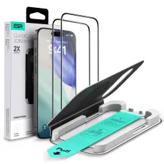 ESR iPhone Air 2-PACK Skärmskydd UltraFit Härdat Glas Transparent