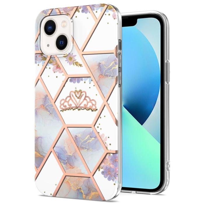 Bild 1, iPhone 15 Skal Marmor Krona