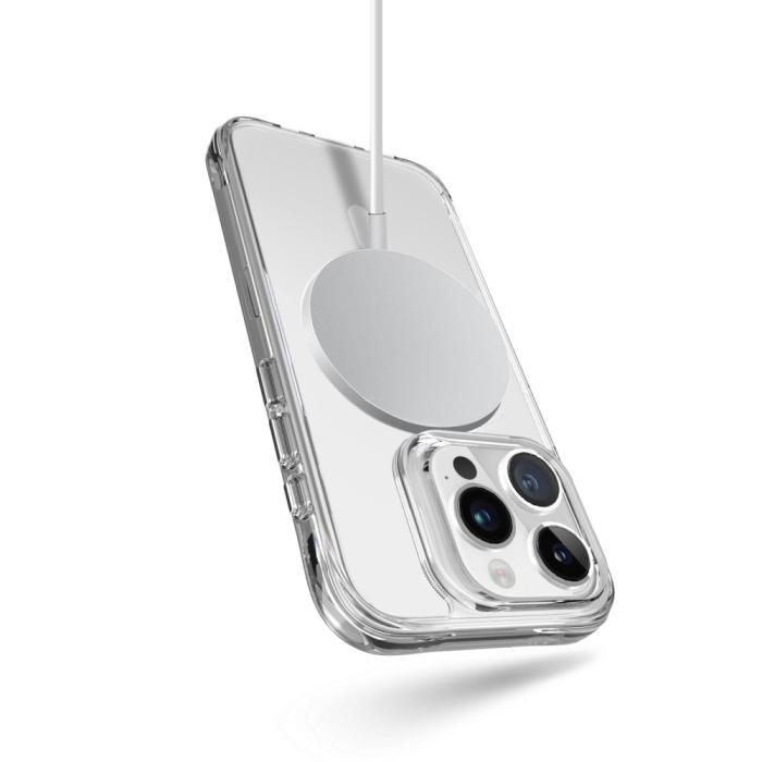 Bild 4, iPhone 16 Pro Skal MagSafe Transparent