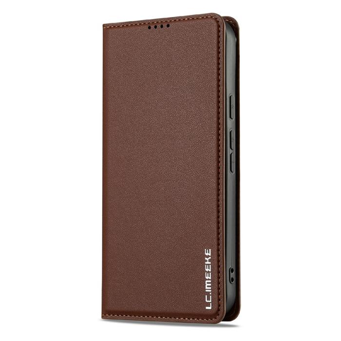 Bild 5, LC.IMEEKE Google Pixel 11/11 Pro Fodral Flip Läder Brun