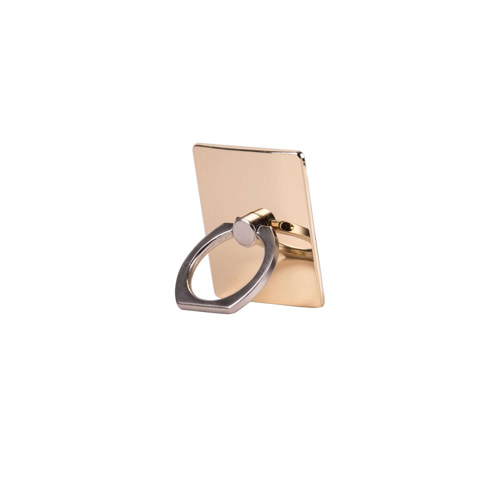 GEAR Mobilring metal shine med ställfunktion Guld