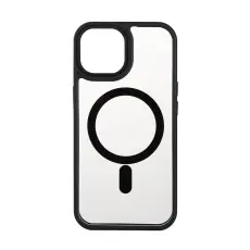ONSALA iPhone 15 Skal Bumper MagSafe Svart/Transparent