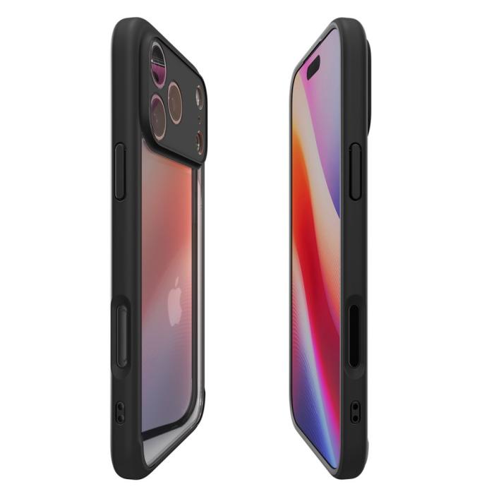 Bild 6, Spigen iPhone 17 Pro Skal Ultra Hybrid Matt Svart