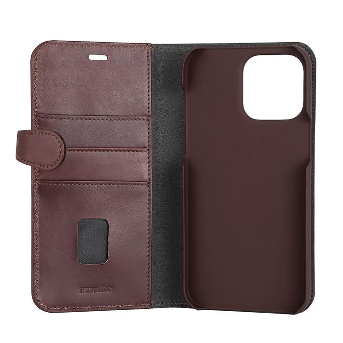 Bild 3, Buffalo iPhone 14 Pro Max Fodral 2in1 Magnet / Skal Brun