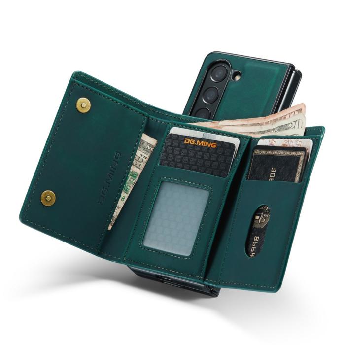 Bild 2, DG.MING Galaxy Z Fold 5 Skal 2in1 Magnetisk Avtagbart Kortfack