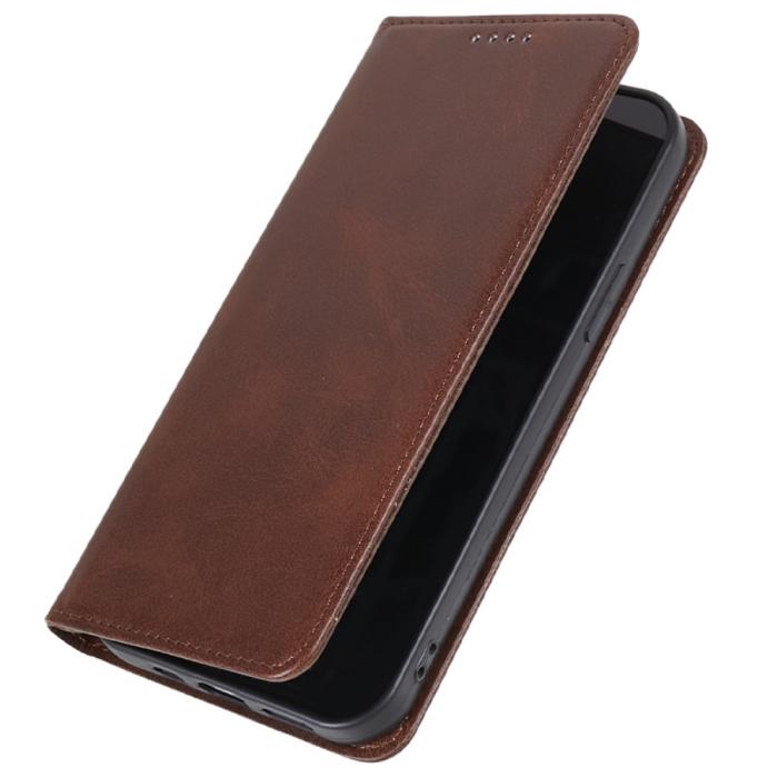 Bild 5, OnePlus Nord 4 Fodral Flip Läder Brun