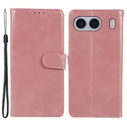 OnePlus Nord 4 Fodral Läder Roséguld