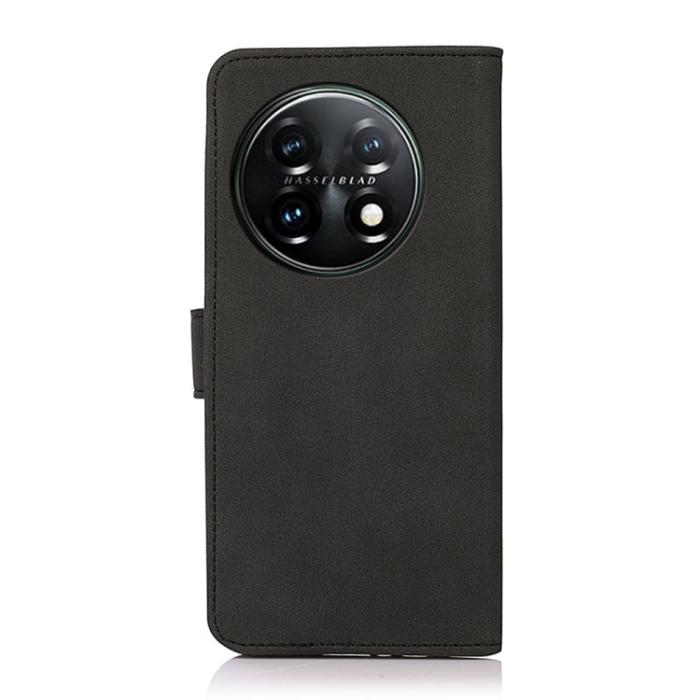 Bild 3, KHAZNEH OnePlus 11 5G Fodral Matt Läder Svart