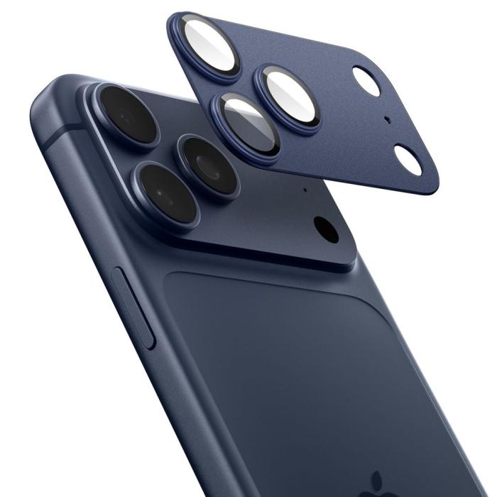 Bild 3, Spigen iPhone 17 Pro Max Linsskydd Optik Pro GLAS.tR 