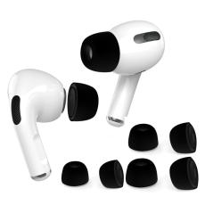 AHASTYLE AirPods Pro 2/AirPods Pro &Ouml;ronpluggar 3-PACK Svart