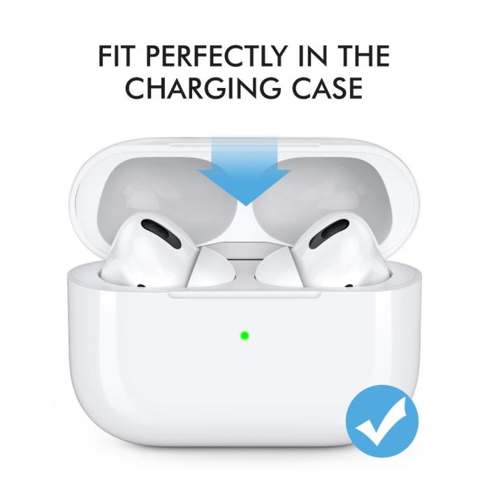 Bild 3, AHASTYLE AirPods Pro 2/AirPods Pro 3-PACK Öronpluggar Vit