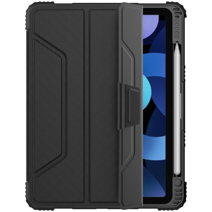 Bild 1, NILLKIN iPad Air 2025-2020 Tri-Fold Fodral Svart