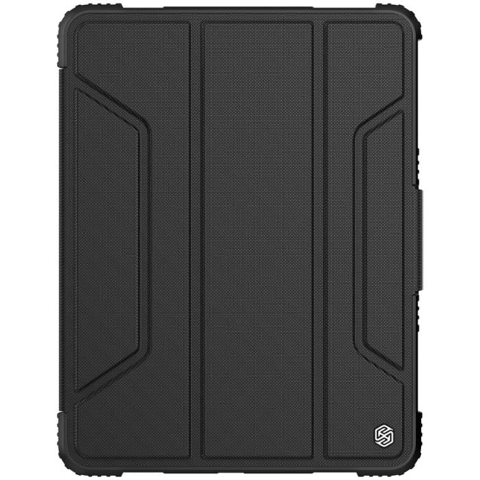Bild 2, NILLKIN iPad Air 2025-2020 Tri-Fold Fodral Svart